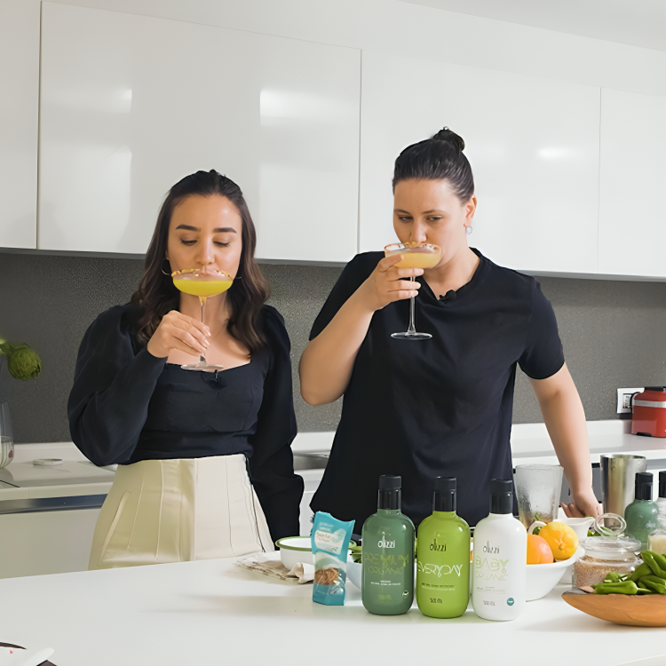 Olizzi Olive Oil Cocktail: Homemade Olive Oil Cocktail Recipe