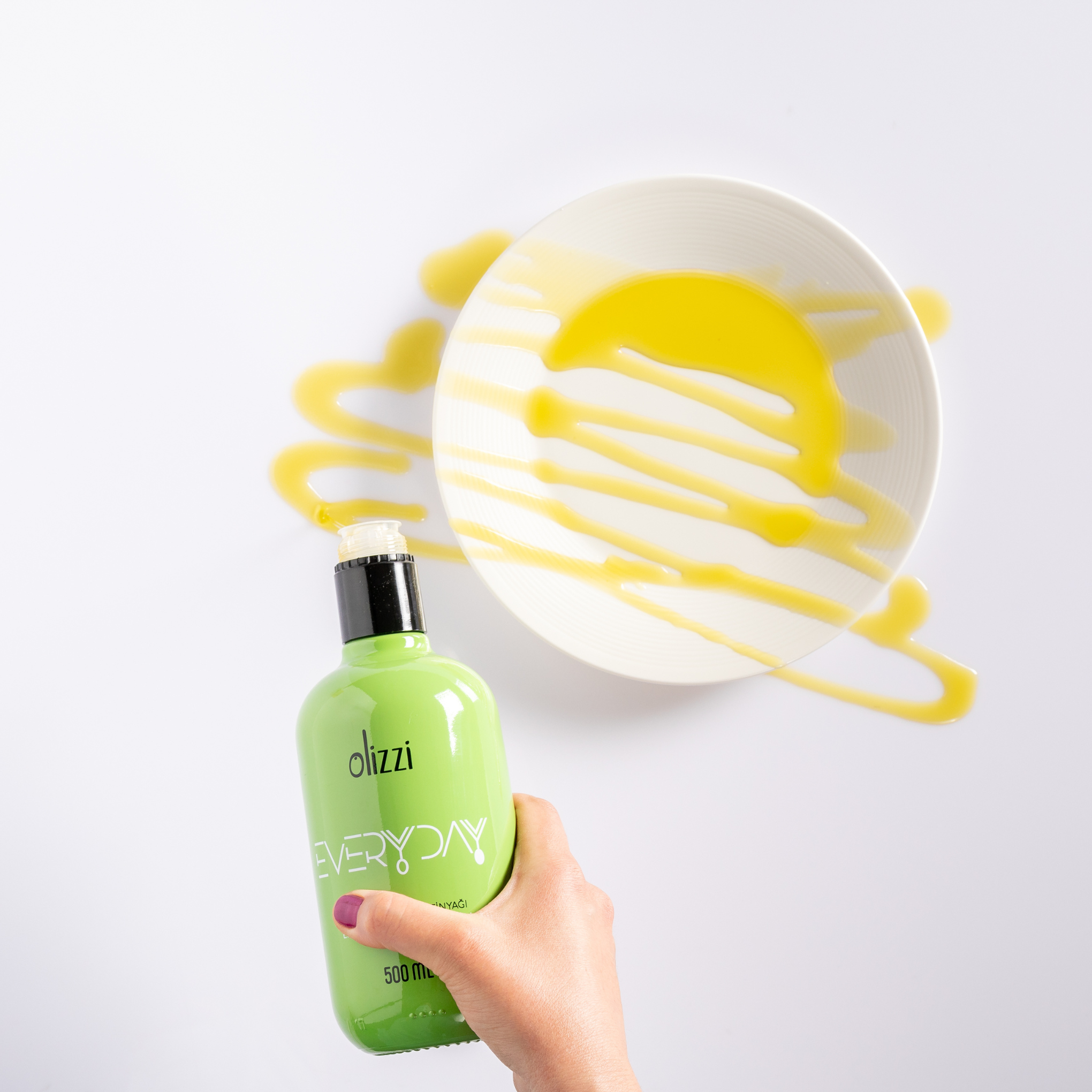 Olizzi Everyday Extra Virgin Olive Oil, Award Winner, Early Harvest, Cold Pressed 3.4 FL OZ