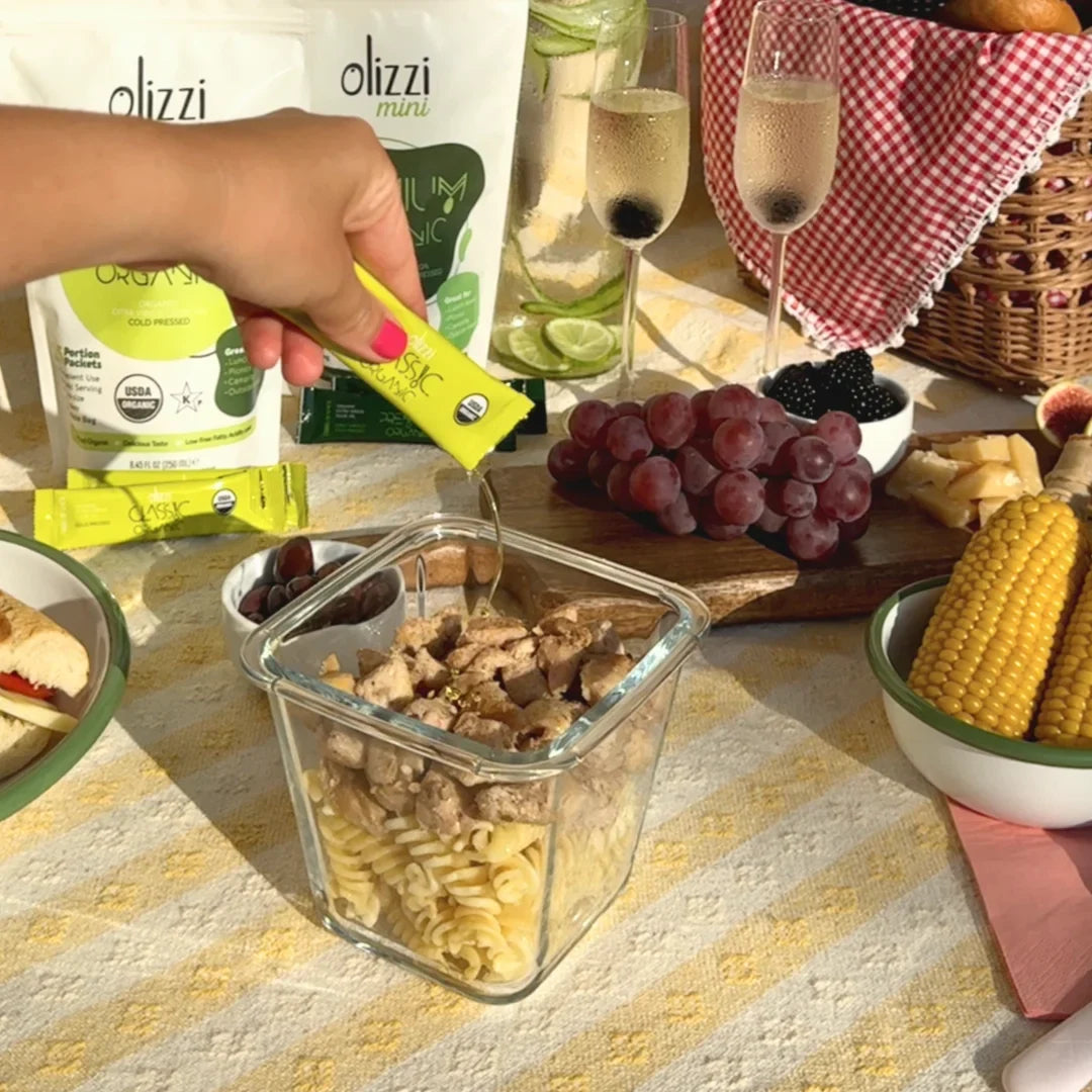 Olive Oil Packets for Lunch Boxes and Office Meals